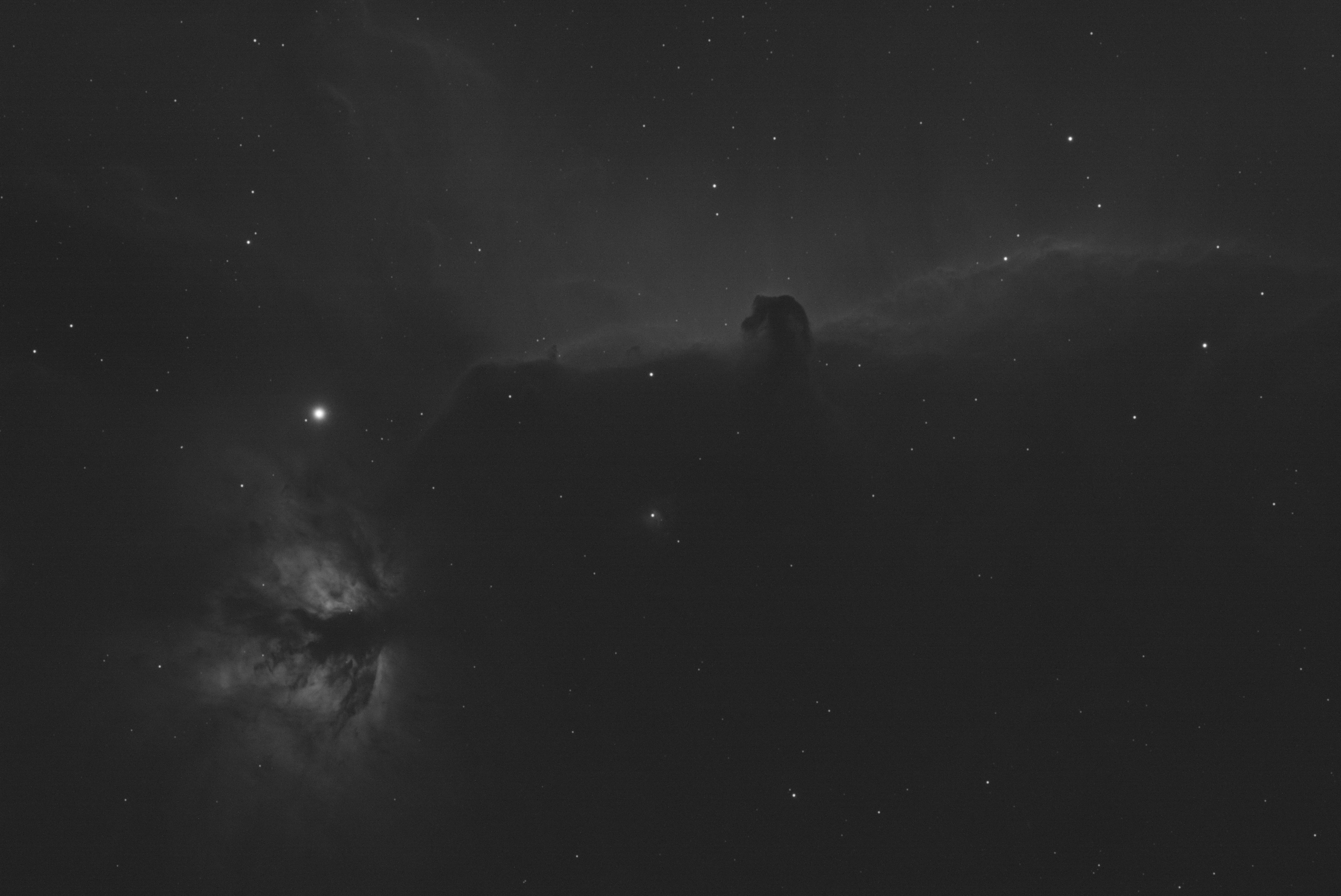Hydrogen Alpha (Ha) Narrowband Channel - Horsehead