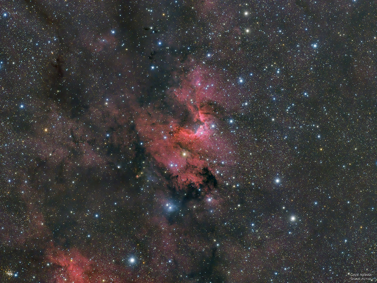 Cave Nebula (Sh2-155) - Deep Sky Astrophotography