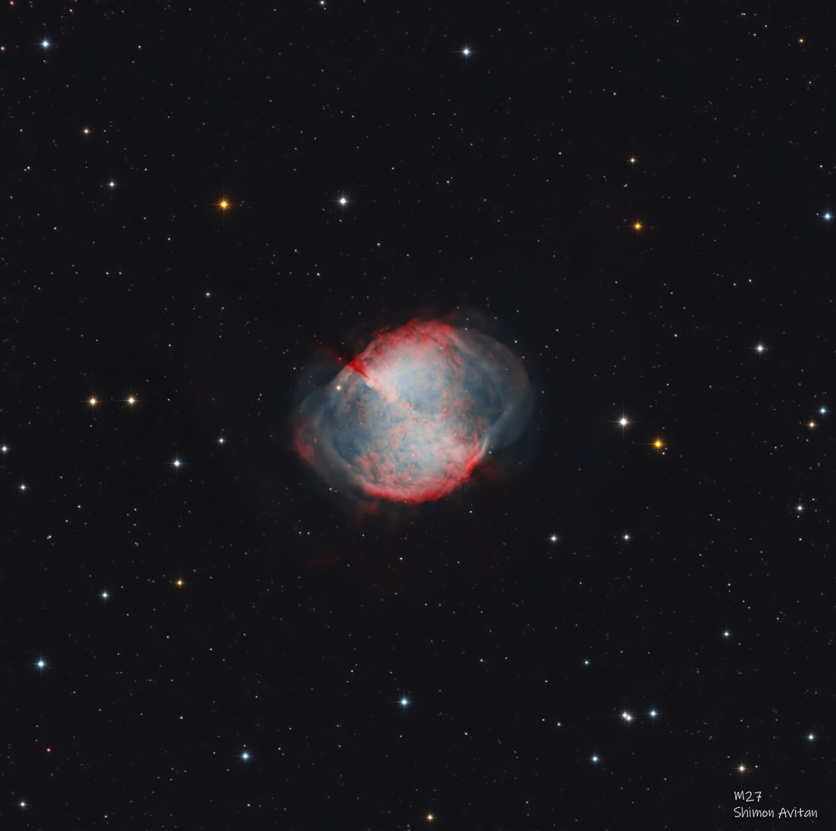 Dumbbell Nebula (M27) - Deep Sky Planetary Nebula Astrophotography