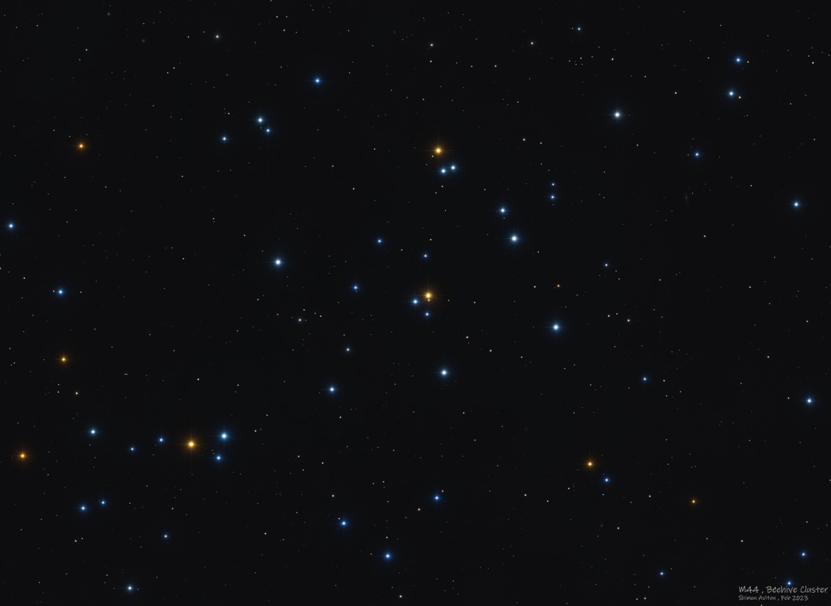 Beehive Cluster (M44) imaged with FLT132 - Deep Sky Astrophotography