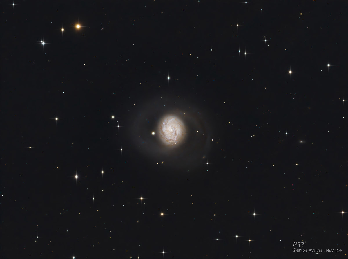 M77 Galaxy (NGC 1068) - Deep Sky Astrophotography