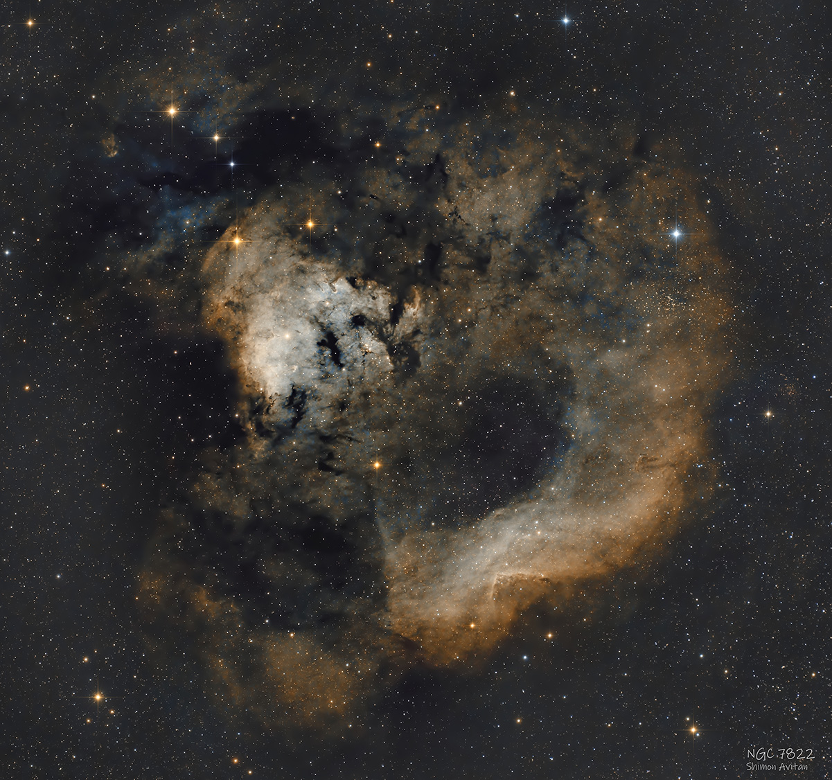 NGC 7822 Question Mark Nebula - Deep Sky Astrophotography
