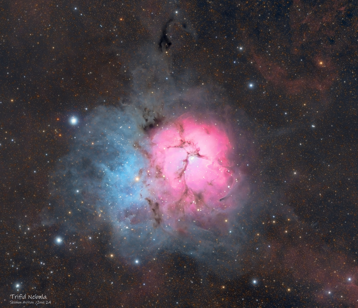 Trifid Nebula (M20) - Deep Sky Astrophotography