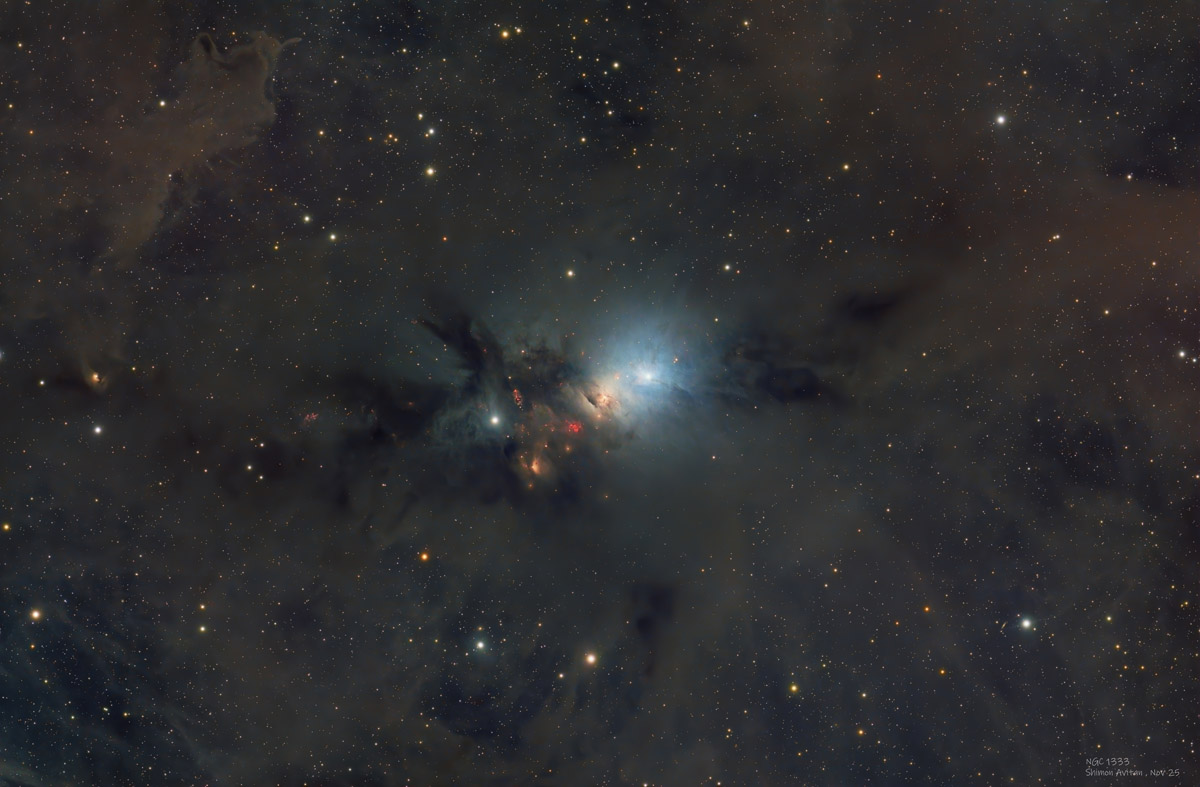 NGC 1333 Reflection Nebula - Deep Sky Astrophotography